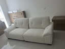 法莎蒂布艺沙发客厅现代简约直排三人位复古奶油云朵沙发雪尼尔 2.4米多人位 【时尚版雪尼尔婴儿绒】 实拍图