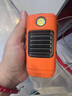 赤甲创新晶甲小风壶小型随身挂腰风扇便携式户外工地工作制冷神器 活力橙 10000mAh 晶甲小风壶 实拍图