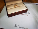 周生生新年礼物黄金闪砂幸运星星开口戒女 11661R计价 2.4克 实拍图