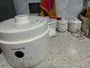 九阳电炖锅隔水电炖盅电砂锅多功能家用陶瓷煲汤锅炖汤盅煮粥锅电蒸锅蒸炖一体 GD185【单锅款】1.8+0.5*2- 2.8L 实拍图