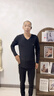 杉杉【羊绒蚕丝德绒发热】25年新品男士保暖内衣无痕加绒秋衣秋裤套装 实拍图