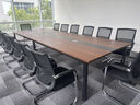 YOE.FTY会议桌长方形大型会议长桌培训桌长条办公桌工作台小型会议室桌椅 6.0*1.4米会议桌 实拍图