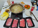 潮夫道潮汕鲜切牛肉火锅食材套餐净重1775g6荤1素3调料共17件吊龙雪花 实拍图