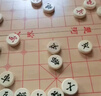 得力（deli）折叠实木象棋升级款木连盘实木中国象学生开学礼物套装 实拍图