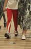 探路者（TOREAD）专款 儿童运动鞋男女中大童鞋秋冬季款减震纽扣跑鞋 水粉棕色 35 实拍图