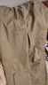 勃狼秋冬工装裤男士休闲裤户外宽松大码运动长裤子男直筒裤秋装工作服 2226土黄色 XL  适合150~160斤 实拍图