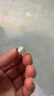 周六福S925银珍珠耳钉耳饰生日礼物女馒头珠 8.5-9.5mm  实拍图