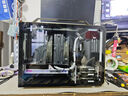 方糖机械大师 酷方 C+Max手提紧凑便携 ITX/MATX侧透水冷台式 支持超长显卡 小机箱 侧透机箱 水冷机箱 活力黄 官方标配 实拍图