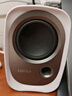 漫步者（EDIFIER）R12U 外观时尚、音质纯正的入门级微型2.0桌面音响 笔记本音箱 电脑音箱 白色 实拍图