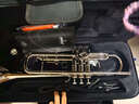 津宝JBTR-300小号乐器降B调儿童初学演奏考级黄铜镀镍西洋吹管乐器 实拍图