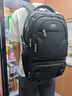 七匹狼双肩包男士背包2025新款大容量商务出差休闲旅行包户外登山包书包 大号60L黑色【可登机免托运 2-3天出行】 实拍图