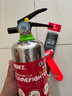 火焰战士干粉灭火器汽车家用近1KG消防器材2A34B强力型新能源灭火器MFJ980 实拍图