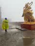 迪卡侬（DECATHLON）雨衣雨披成人梅雨必备徒步便携可折叠非一次性OVF绿色L-2221012 实拍图