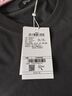 gxg.jeans男装  多色字母绣花基础凉感休闲圆领短袖T恤男 25年夏新品 深灰色 M (170) 实拍图