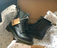 马丁博士（Dr.Martens）1460 W英伦女款早秋经典款通勤光面皮黑色马丁靴 黑色 42 建议拍大一码 实拍图