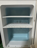 美的（Midea）迷你冰箱小冰箱小型家用户外冷藏加热宿舍出租房单门办公室电冰箱省电玻璃面板DC-8D01MA 实拍图
