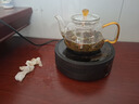 煮茶壶单壶泡茶家用玻璃耐高温泡茶壶茶水分离茶具茶壶 青云壶黄把750ml1个 实拍图