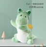BABYGREAT婴儿安抚巾玩偶可入口睡眠手偶婴儿毛绒玩具睡觉神器周岁生日礼物 安抚玩偶丨小恐龙亨利【带响纸】 实拍图