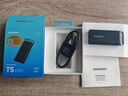 三星（SAMSUNG）2TB Type-c USB 3.2 移动固态硬盘（PSSD）T5 EVO 星耀黑 手机直连笔记本外接 大容量 实拍图