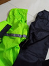 全燕（Q QUANYAN）雨衣雨裤套装男女电动摩托车雨衣双层分体式成人水衣骑行外卖雨服 绿搭黑-双帽檐可拆卸 L码 升级防水裤裆+赠运费险 实拍图