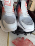 品牌断码男鞋2025新款春夏季透气跑步鞋男款防滑减震运动鞋软底网面鞋男士休闲鞋百搭厚底老爹鞋子春季增高薄款网鞋青少年潮鞋 6066灰桔【升级款】 46 实拍图