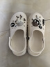 俞兆林（YUZHAOLIN）洞洞鞋男女EVA沙滩鞋凉拖鞋轻盈外穿拖鞋 YG519 白色 36-37 实拍图