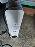 美的（Midea）【暖阳系列】取暖器/电热油汀/加热电暖器/立式电暖气/家用WIFI智能遥控防烫加湿恒温 HYW22KRB 实拍图