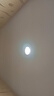 松下led筒灯嵌入式孔灯吊顶灯超薄客厅全铝白6.5W暖白光4000K开孔75  实拍图
