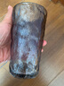 季芒（JIMANG）冰川杯玻璃杯男女水杯单层树纹杯家用日式威士忌杯洋酒啤酒杯家用 高款400ml+樱花勺【配勺更好用】 烟灰色冰川杯 实拍图