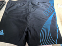 匹克泳裤男士专业抗氯舒适平角速干温泉度假游泳裤 黑蓝 4xl 实拍图