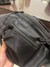 Lee户外运动男士斜挎包2025新款单肩包男胸包大容量挎包通勤腰包背包 黑色（搭配礼盒 更有心意） 实拍图