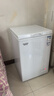 澳柯玛（AUCMA）100升家用减霜小冰柜母乳小型冷柜冷藏柜冷冻柜卧式顶开门冰箱一级能效 BC/BD-100H 国家补贴20% 实拍图
