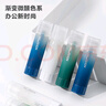 得力（deli）8gACR高粘固体胶水 高粘度无甲醛儿童胶棒 高颜值学生文具 三支渐变色 办公用品 NS145-3S 实拍图