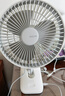 几素电风扇夹式学生宿舍小型usb小风扇泉面办公台式可充电厨房迷你便携式婴儿,车床头轻音夹子电扇家用 【简约白】35h长续航+可摇头定时 实拍图