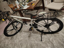 凤凰自行车成年人男女变速自行车青少年单车越野公路车学生山地自行车 铝架/蓝图变速/正新轮胎/三刀灰 24速27.5寸【适合170-195cm】 实拍图