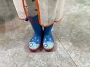 柠檬宝宝儿童雨鞋高筒女童男孩防水防滑橡胶雨靴学生水鞋 蓝色机器人 28 实拍图
