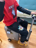 Airwheel爱尔威电动行李箱可骑行拉杆箱可坐可代步铝框箱包20英寸登机箱 实拍图