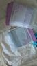 蝶安芬女内裤全棉高腰三角裤大码薄款宽松透气100%棉纯棉中老年底裤头 紫粉蓝杏 3XL 实拍图
