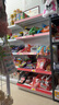 敏极超市货架展示架便利店多层零食置物架子药店文具店挂钩中岛展示柜 五层主架（升级加厚） 【单面】长120*宽42*高160cm 实拍图