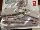 babycare婴儿衣架新生儿宝宝家用晾晒衣架小孩儿童伸缩小衣架 新品-维尔粉【八只装】 实拍图