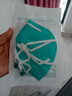 稳健医用防护口罩WN-N95折叠式美标防护口罩折叠式头戴无菌级成人n95 【L码蓝绿色】50只/盒（有效期至26年10月） 实拍图