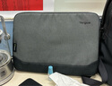 TARGUS泰格斯内胆包12/13英寸轻便商务笔记本电脑包手拿包 灰 649 实拍图