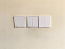 Aqara智能开关D1零火双键 已接入米家/苹果HomeKit 遥控开关 白色 实拍图