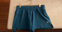 必迈新款1.5寸跑步运动短裤轻弹速干马拉松竞速竞训清爽舒适短裤 天青 【女】 S 实拍图