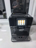 德颐（DEYI）DE-320触摸彩屏全自动咖啡机/家用商用办公室/现磨豆一键意式美式花式咖啡自动奶泡自动清洗双锅炉 黑色 咖啡机官方标配 实拍图