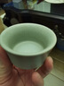汝道（RUDAO）汝窑茶杯品茗杯功夫茶具单杯可养蝉翼开片汝瓷杯子个性茶杯主人杯 竹节杯50ml 实拍图