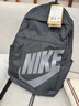 耐克（NIKE）男包女包双肩包大容量旅游包大学生初高中生上学书包电脑包 黑色经典款/尺寸47*30*16cm MISC 实拍图