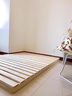 木诗风雅榻榻米实木床防潮排骨架无床头双人落地木板床出租屋地台日系矮床 4.5厘米高镂空款【升级五龙骨】 1000mm*1900mm【全原木0胶0漆】 实拍图