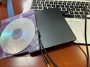 联想（Lenovo）8倍速 铝合金材质 Type-C/USB外置光驱 DVD外置刻录机 移动光驱 笔记本电脑光驱外置读刻一体 DB85 实拍图
