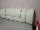 澳黛丽 主卧床头床屏床头板定做双人皮床头靠背大软包定做床头软包 米白色/单个床头 180CM 实拍图